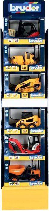 Bruder Baufahrzeuge 12tlg. Display 1194