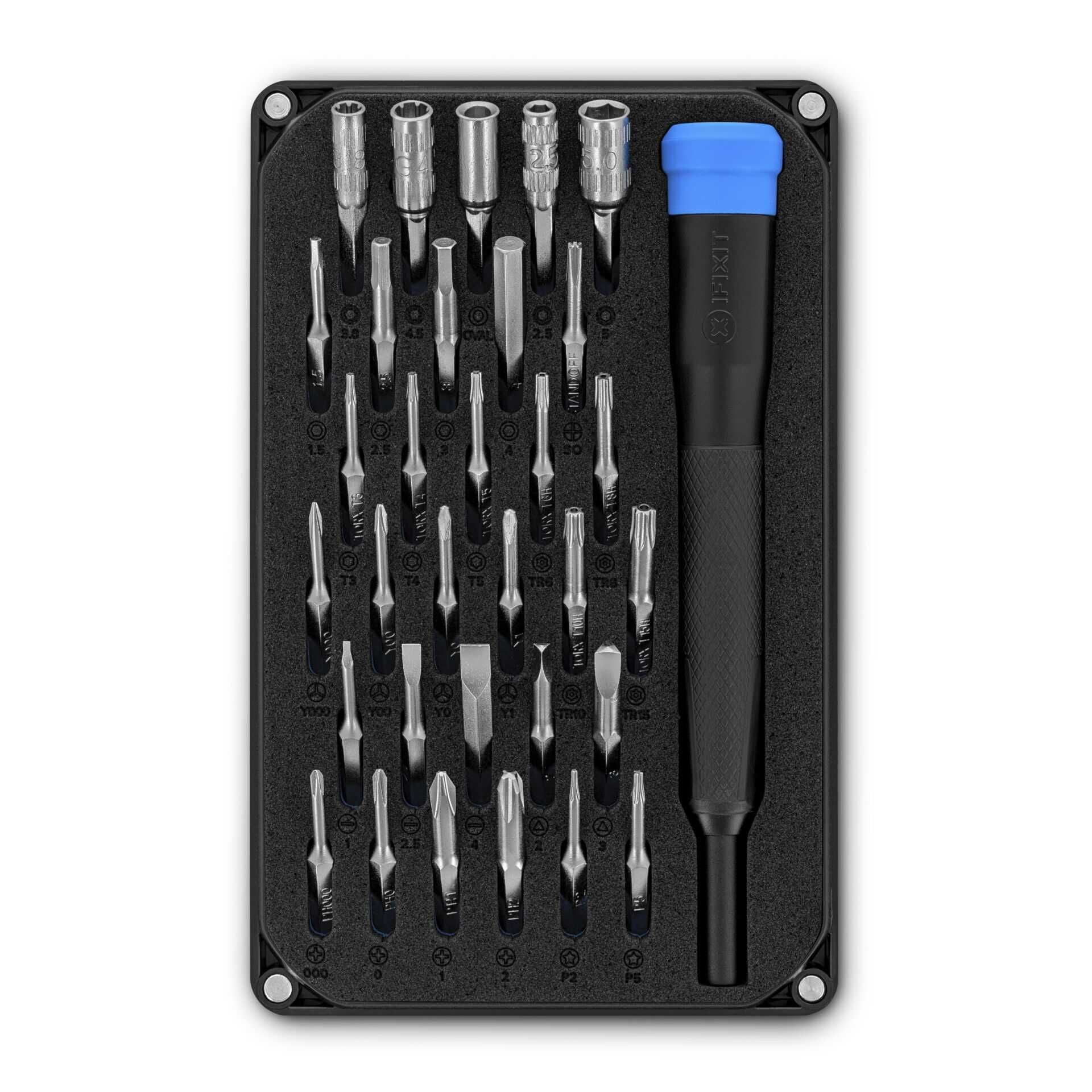 iFixit - Präzisionsschraubenzieher mit Bit-Set - 33 Stücke - in Koffer