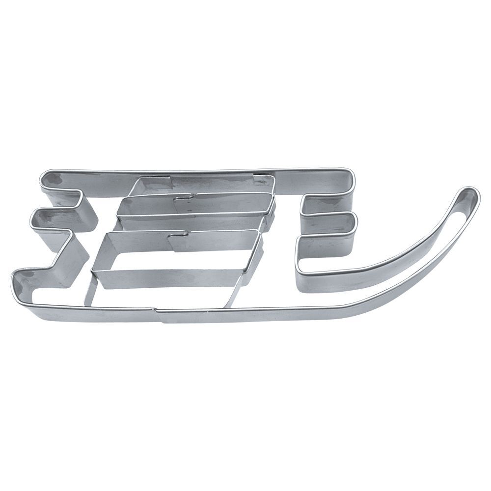 Städter Ausstecher Schlitten Edelstahl 10,5cm