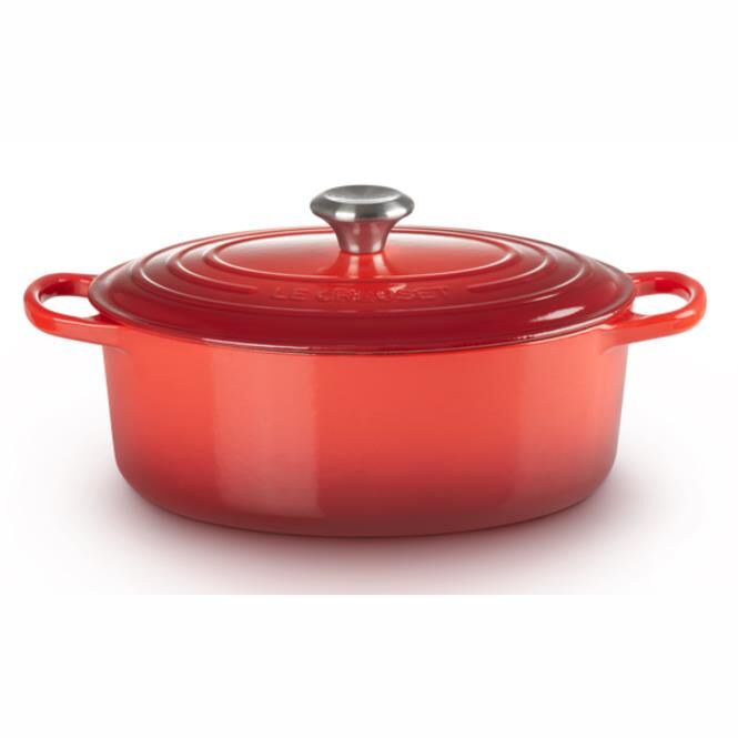 Le Creuset BRÄTER OVAL SIG 29 CM KIRSCHROT