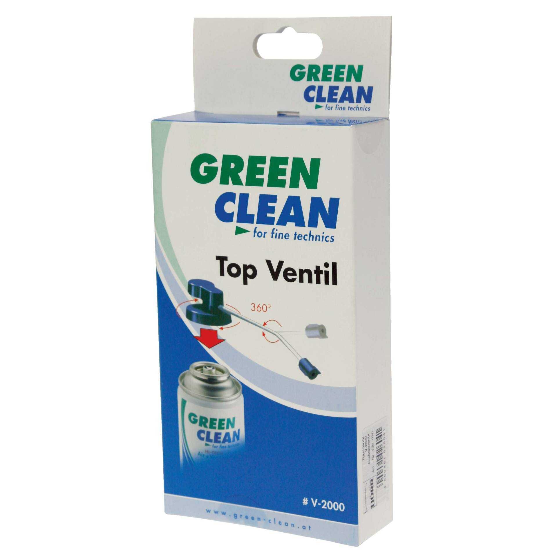 Green Clean DUSTING TOOLS V-2000 Top Ventil - Ventil für Druckluftspray