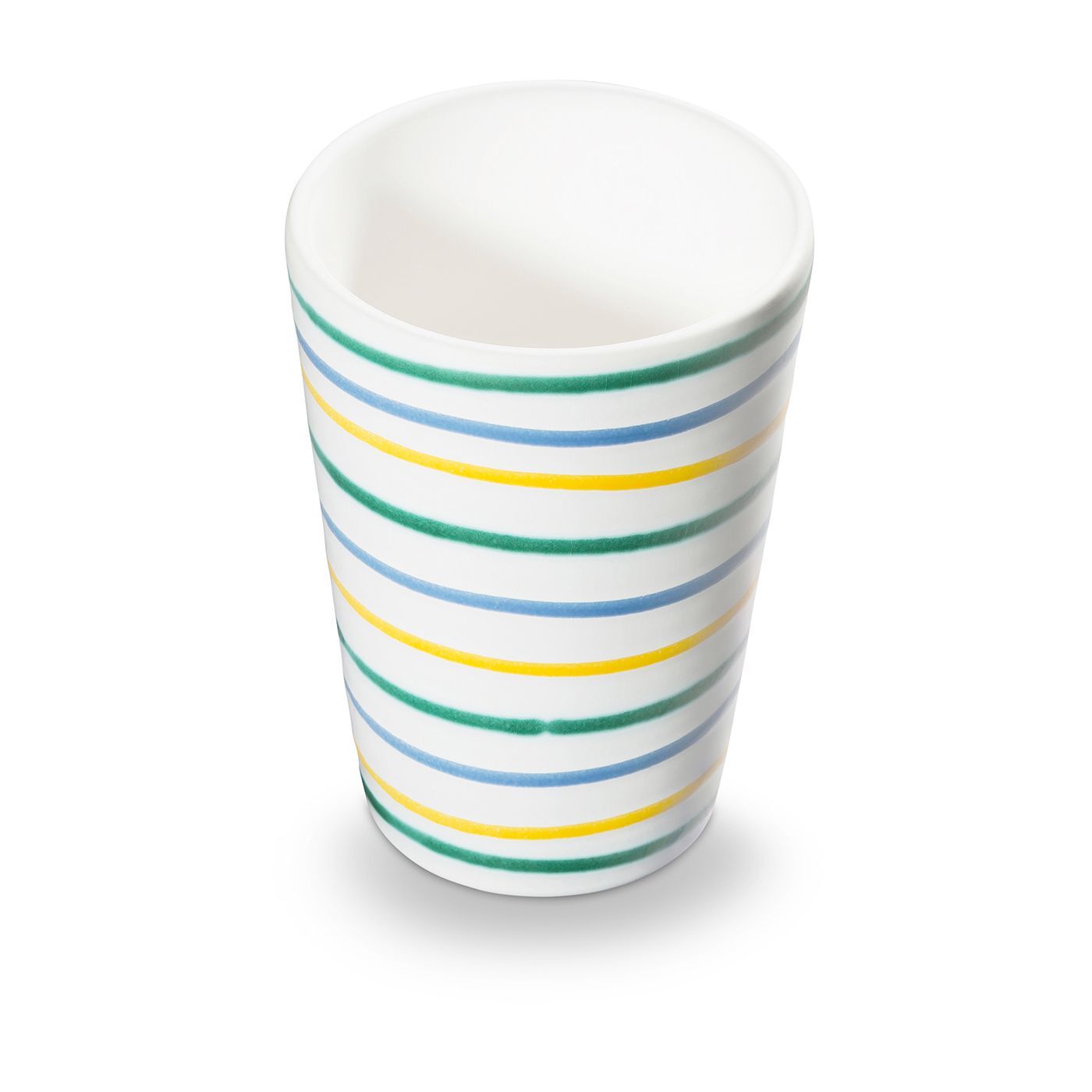 Gmundner Keramik Buntgeflammt, Trinkbecher (H: 11cm)