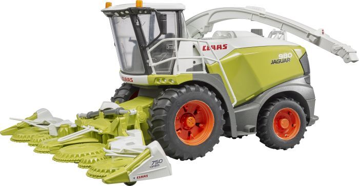 Bruder, Claas Jaguar 980 Feldhäcksler 02134, Profi, 51,3x44,5x23,1 cm, Grün, 2134