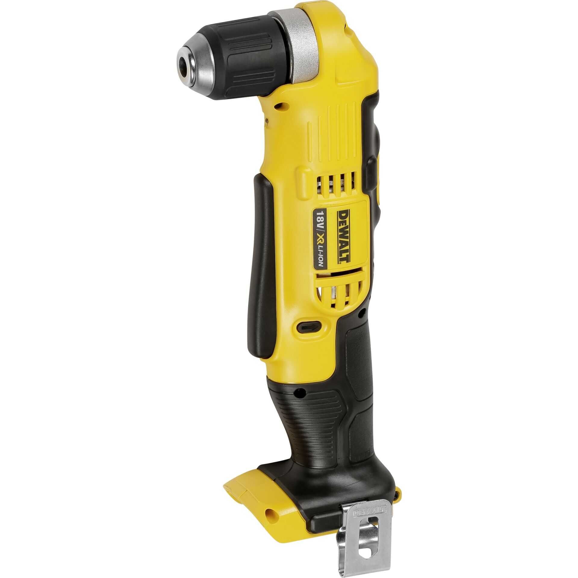 DeWALT DCD740N-XJ - Winkelbohrer/-schrauber - schnurlos - 360 W - 2 Geschwindigkeiten - Bohrfutterschlüssel 10 mm