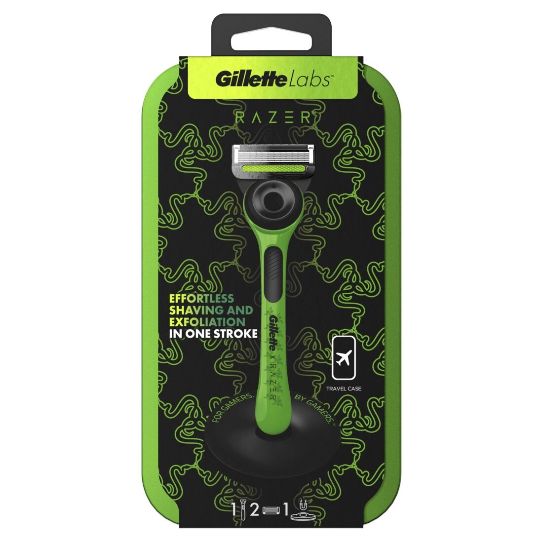 Gillette Labs Rasierapparat mit 2 Klingen Gaming Edition