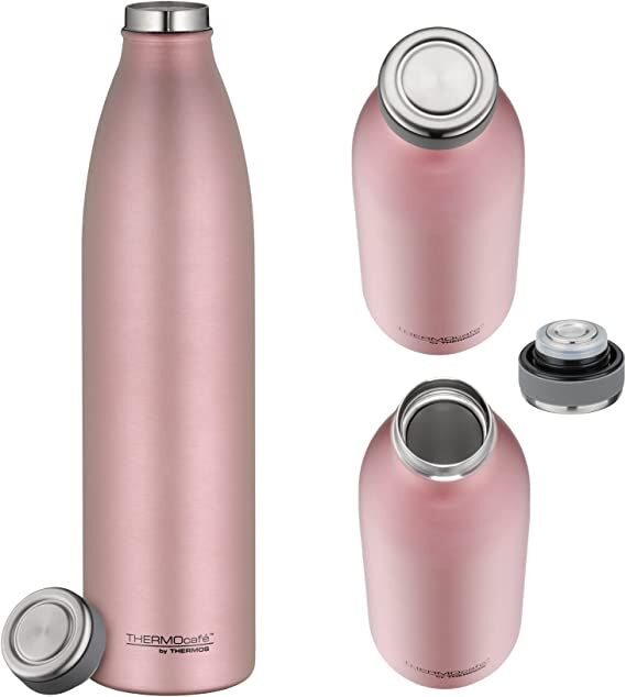Thermos  Bottle rose gold mat 1 Liter