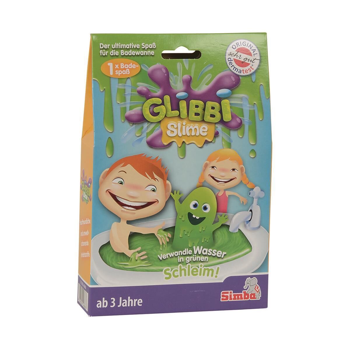 Simba, Slime Badespaß, Glibbi, Grün, 10, 105954666