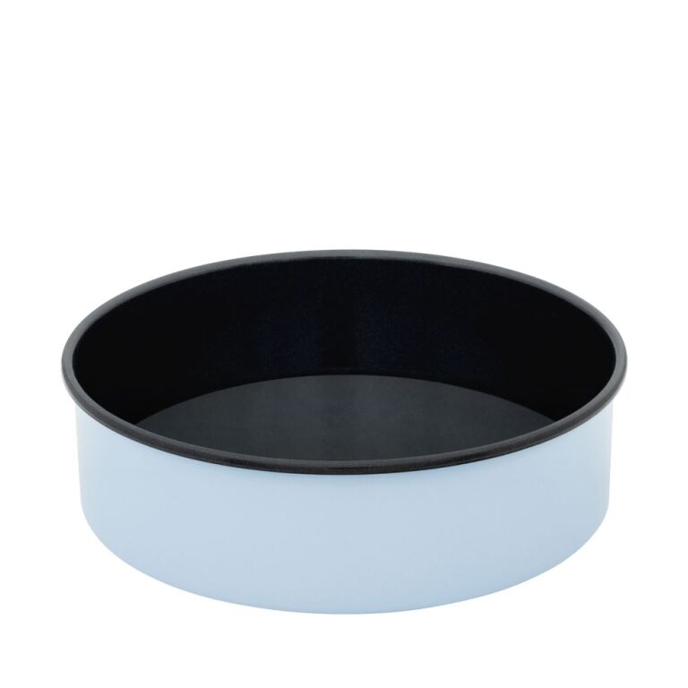 Riess Tortenform Ø26cm mit Hebeboden Backemaille Blau
