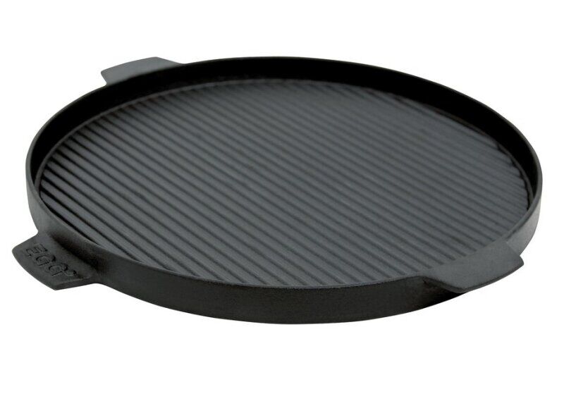 Big Green Egg Grillplatte aus Gusseisen 2XL, XL, L