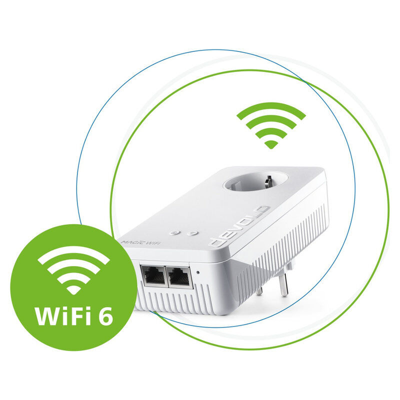 devolo Magic 2 WiFi 6 Einzeladapt. (weiss)