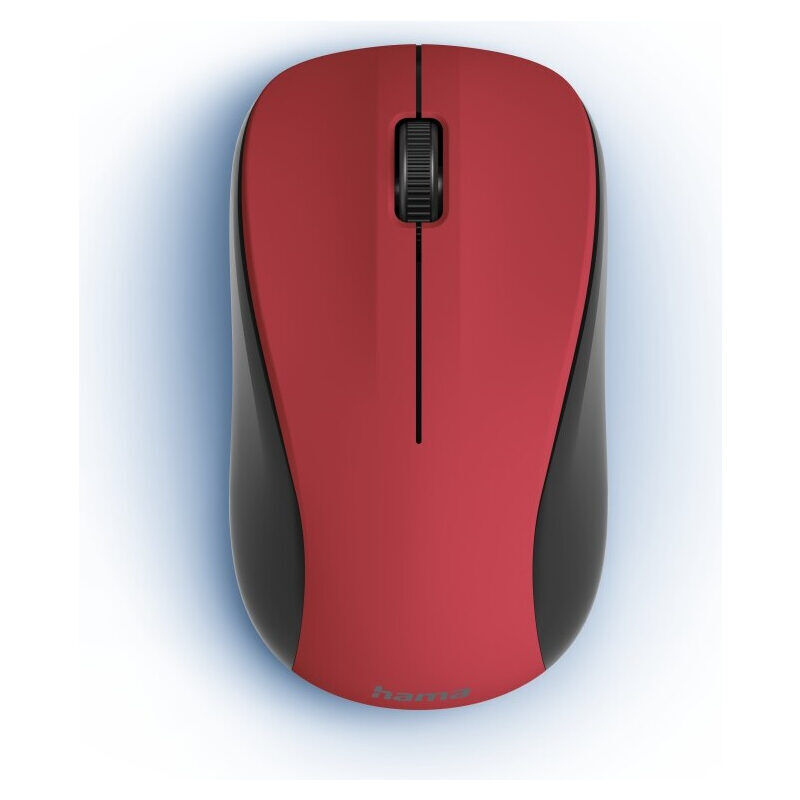 Hama Optische Funkmaus 3 Tasten rt (rot)