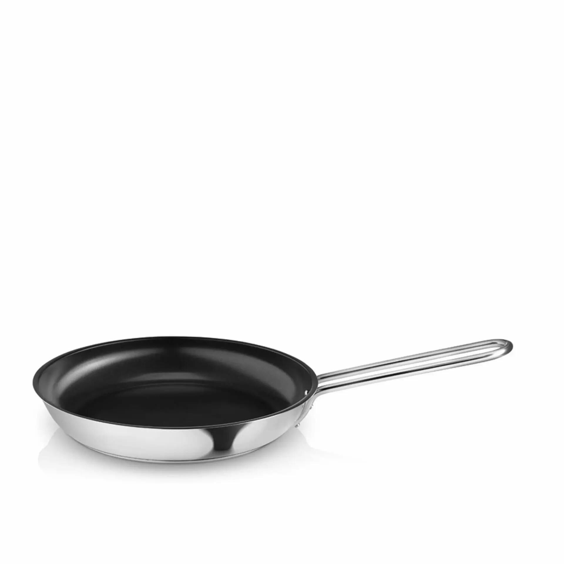 Eva Solo Stainless steel Bratpfanne - 24 cm - keramischer Slip-Let®-Antihaftbeschichtung
