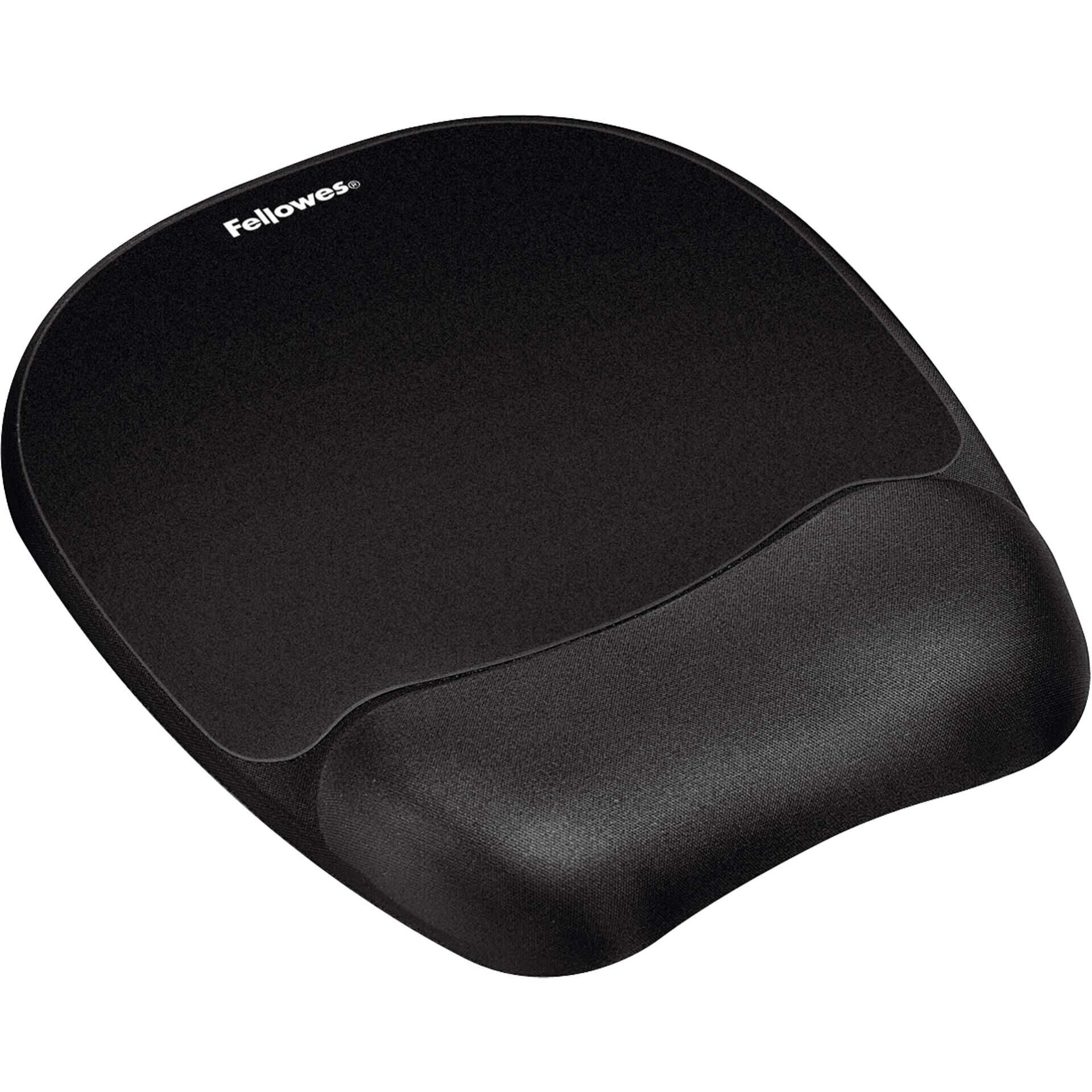 Fellowes Memory Foam - Mauspad mit Handgelenkpolsterkissen - Schwarz