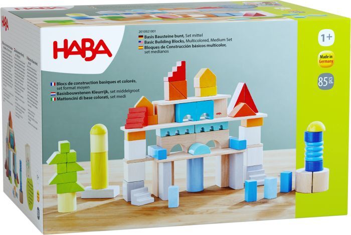 Haba HABA Basisbausteine bunt, Set mittel 2010921001