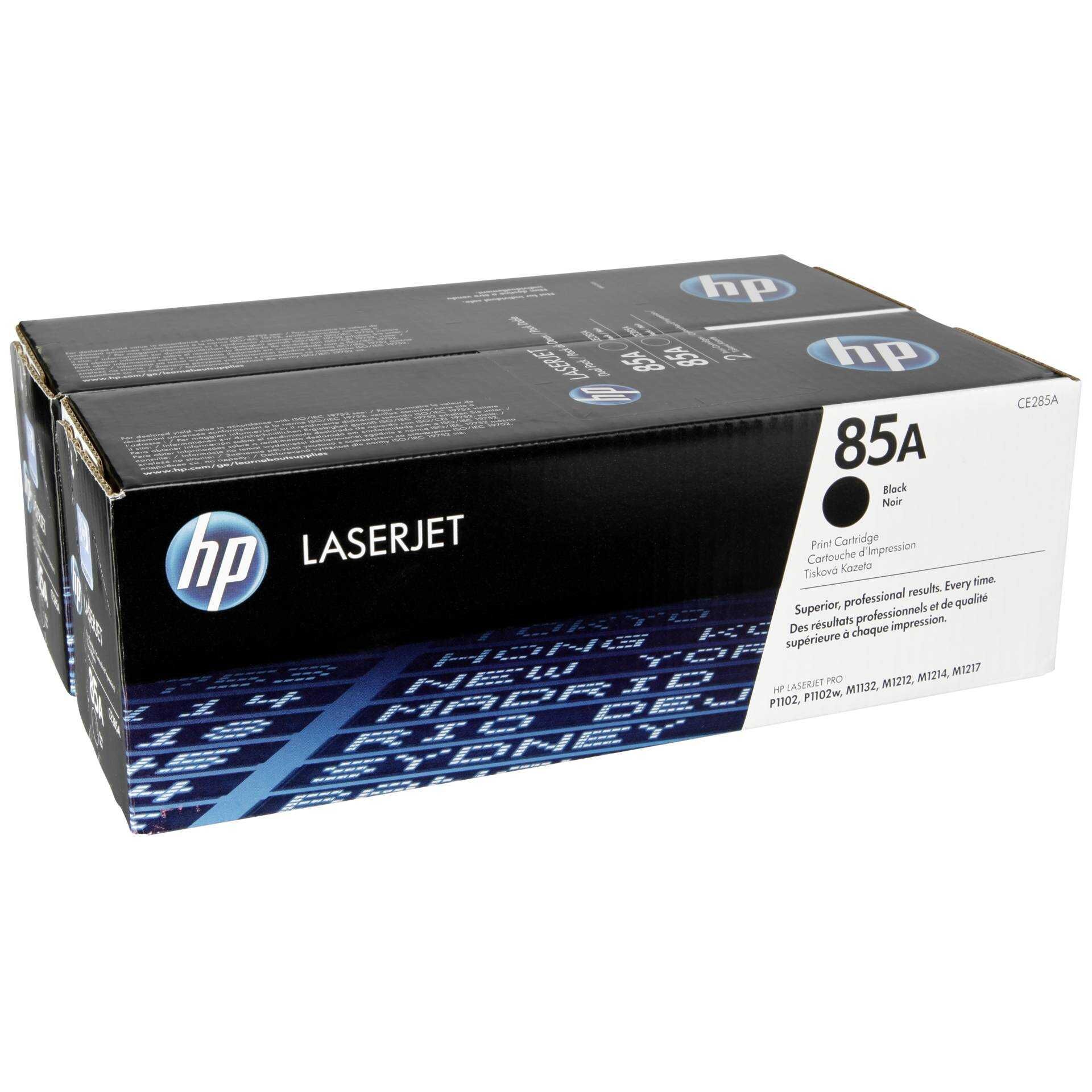 HP 85A - 2er-Pack - Schwarz - original - LaserJet - Tonerpatrone (CE285AD)