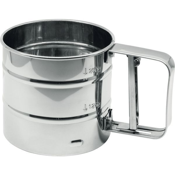 ZENKER Mehlsieb Edelstahl, Höhe: 100 mm, ø: 90 mm