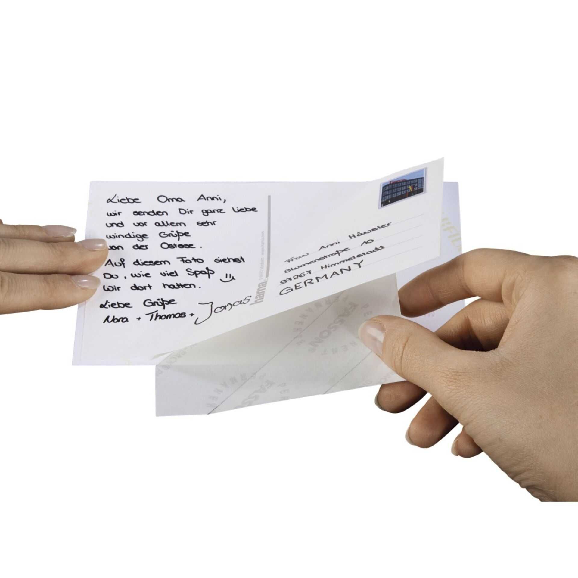 Hama - Postkartenaufkleber