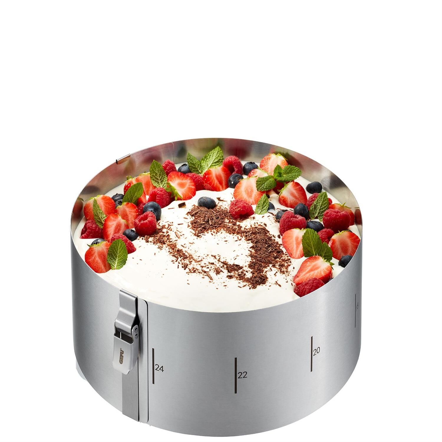 Gefu Tortenring Tondo Clip H 10cm