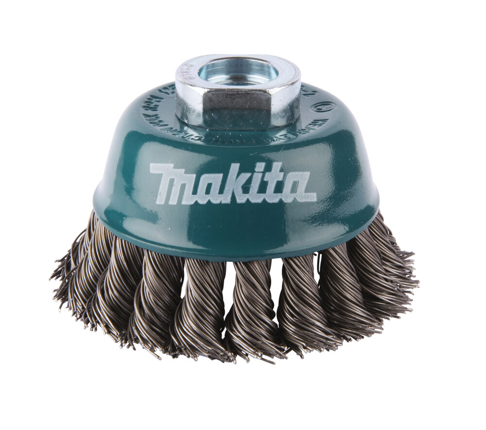 Makita Topfbürste 75 mm • 0,5 mm • Zopfzahl 18 • M14