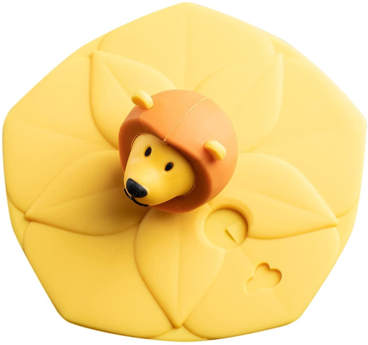 Leonardo Deckel gelb Löwe Bambini