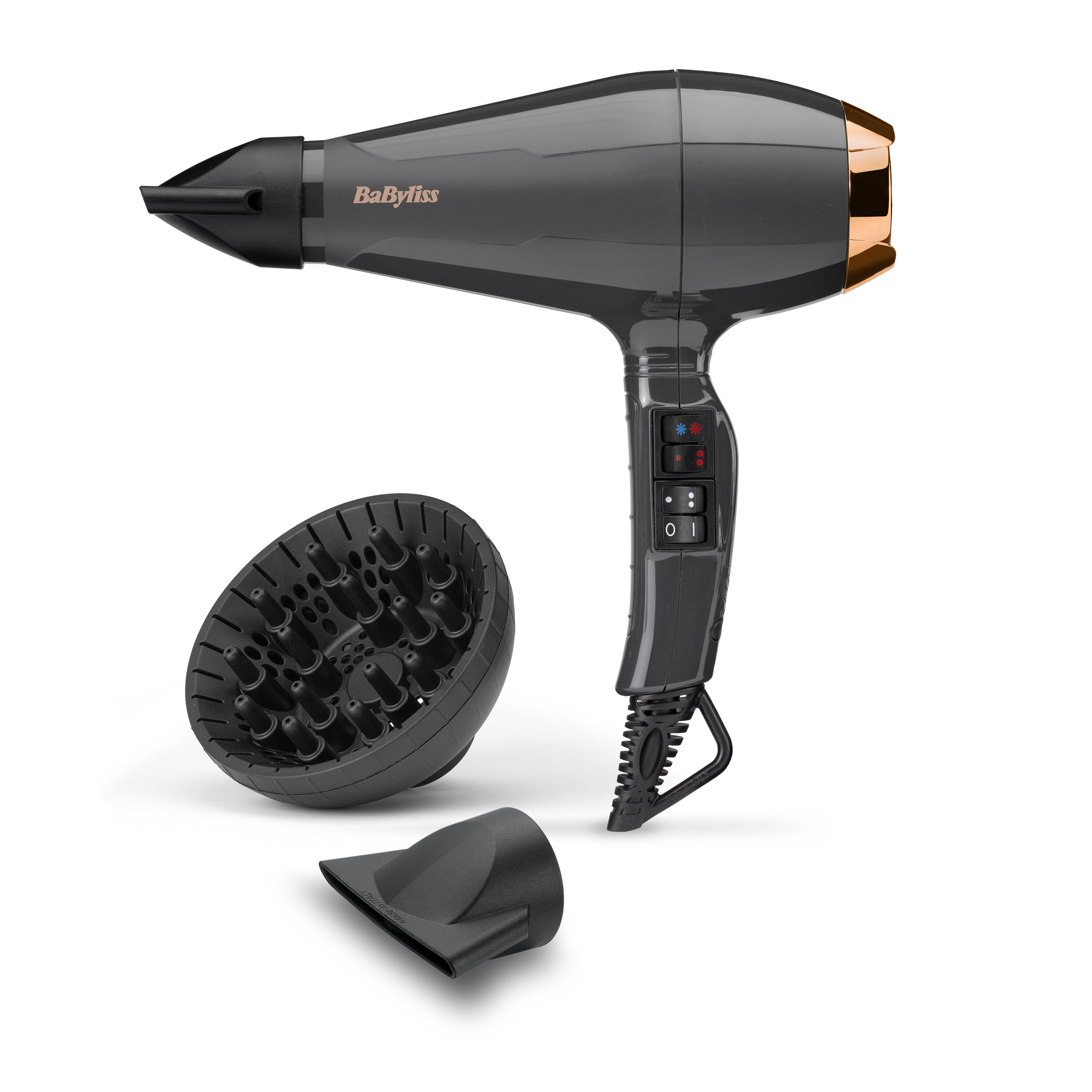 BaByliss 6719DE Haartrockner 2200 W Schwarz