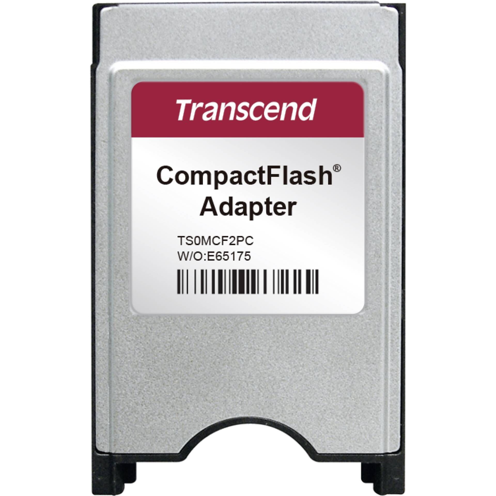 Transcend - Kartenadapter (CF I) - PC-Karte