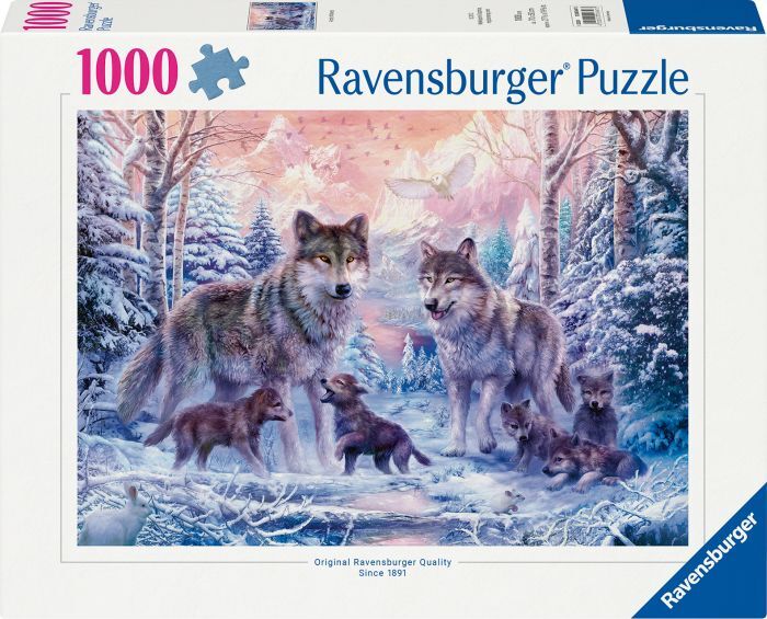 Ravensburger  12000647 Puzzle Arktische Wölfe 1000 Teile 12000647