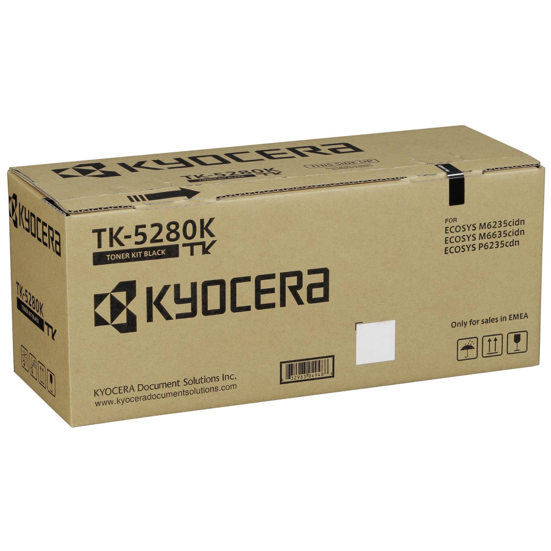 Kyocera TK 5280K - Schwarz - Original - Tonersatz - für ECOSYS M6235cidn, M6235CIDN/KL3, M6635cidn, P6235cdn