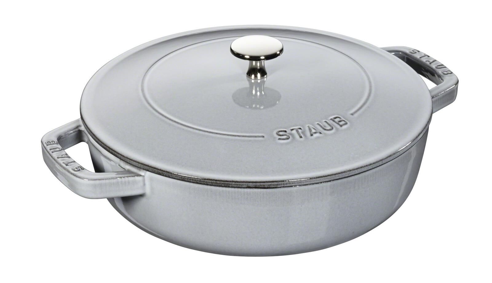 Staub Chistera Bräter 28cm Grau
