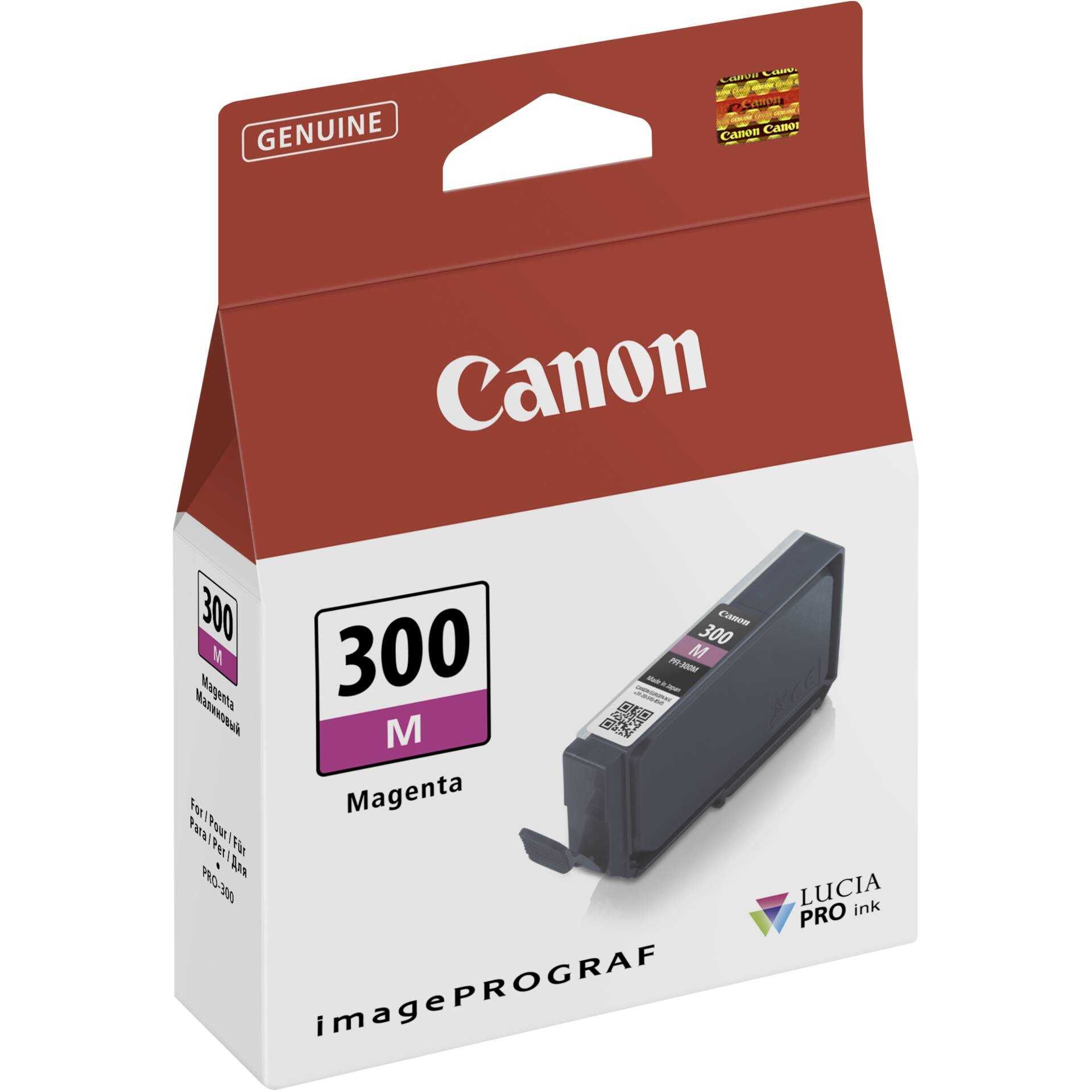 Canon PFI-300 M - Magenta - Original - Tintenbehälter - für imagePROGRAF PRO-300