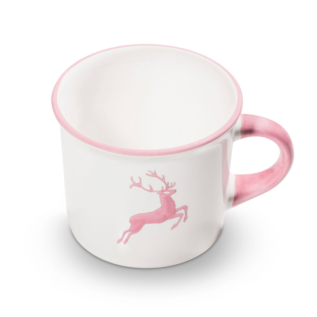 Gmundner Keramik Rosa Hirsch, Kaffeehäferl (0,24L)