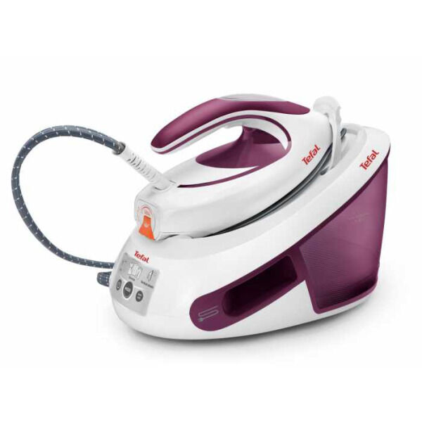 TEFAL Dampfgenerator SV8054 Express Anti-Calc 2800 Watt weiß/lila