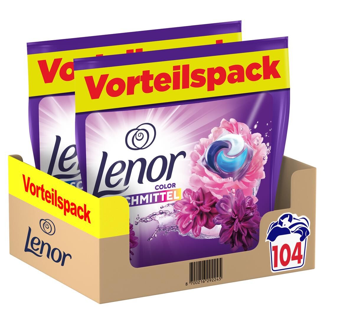 Lenor All-in-1 Pods Amethyst Blütentraum - 104WL