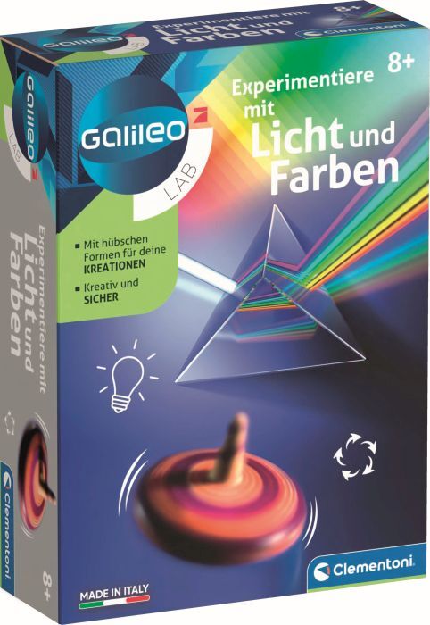 Clementoni Experimentiere mit Licht und Farben 59380