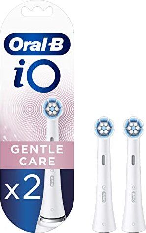 Oral-B iO Sanfte Reinigung Ersatzbürste weiß, 2 Stück