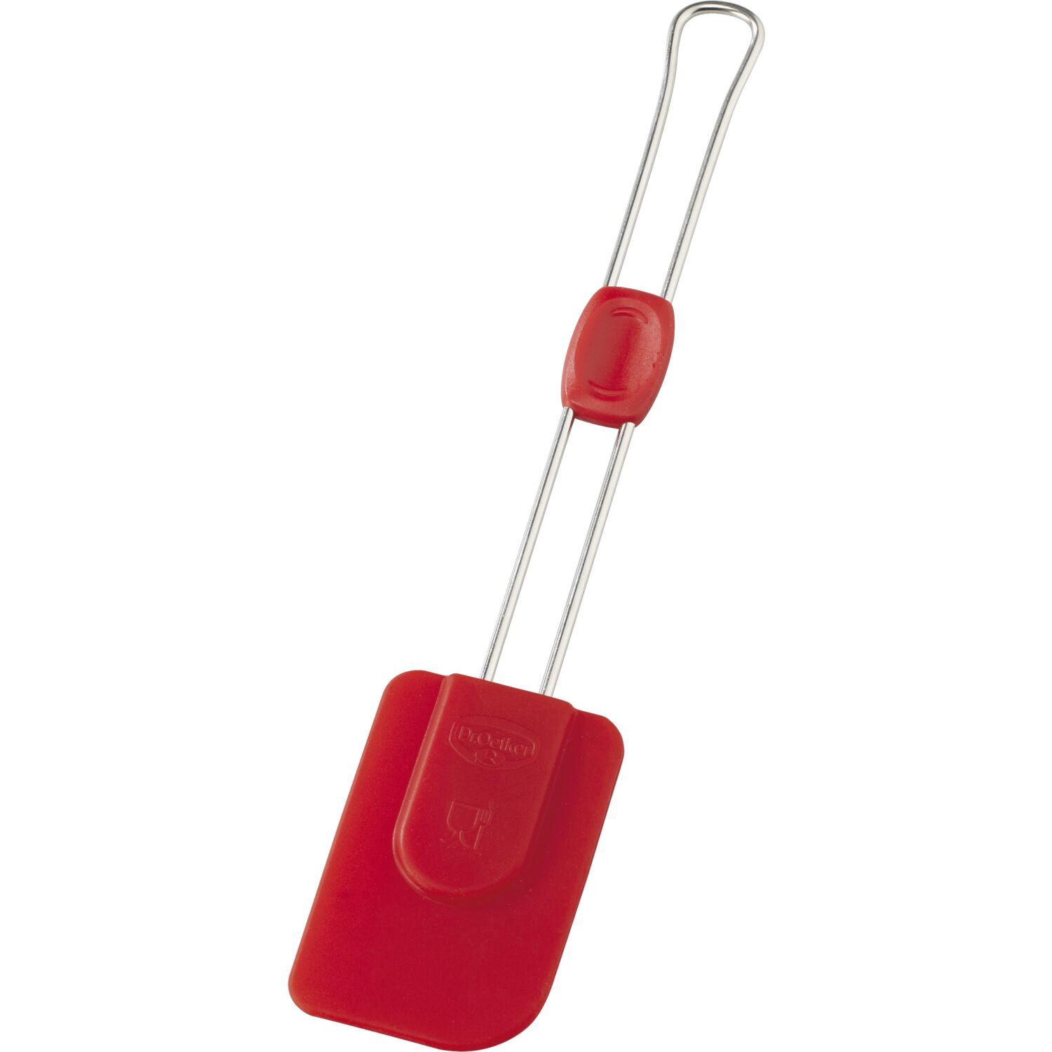 Dr. Oetker Silikonteigschaber, rot