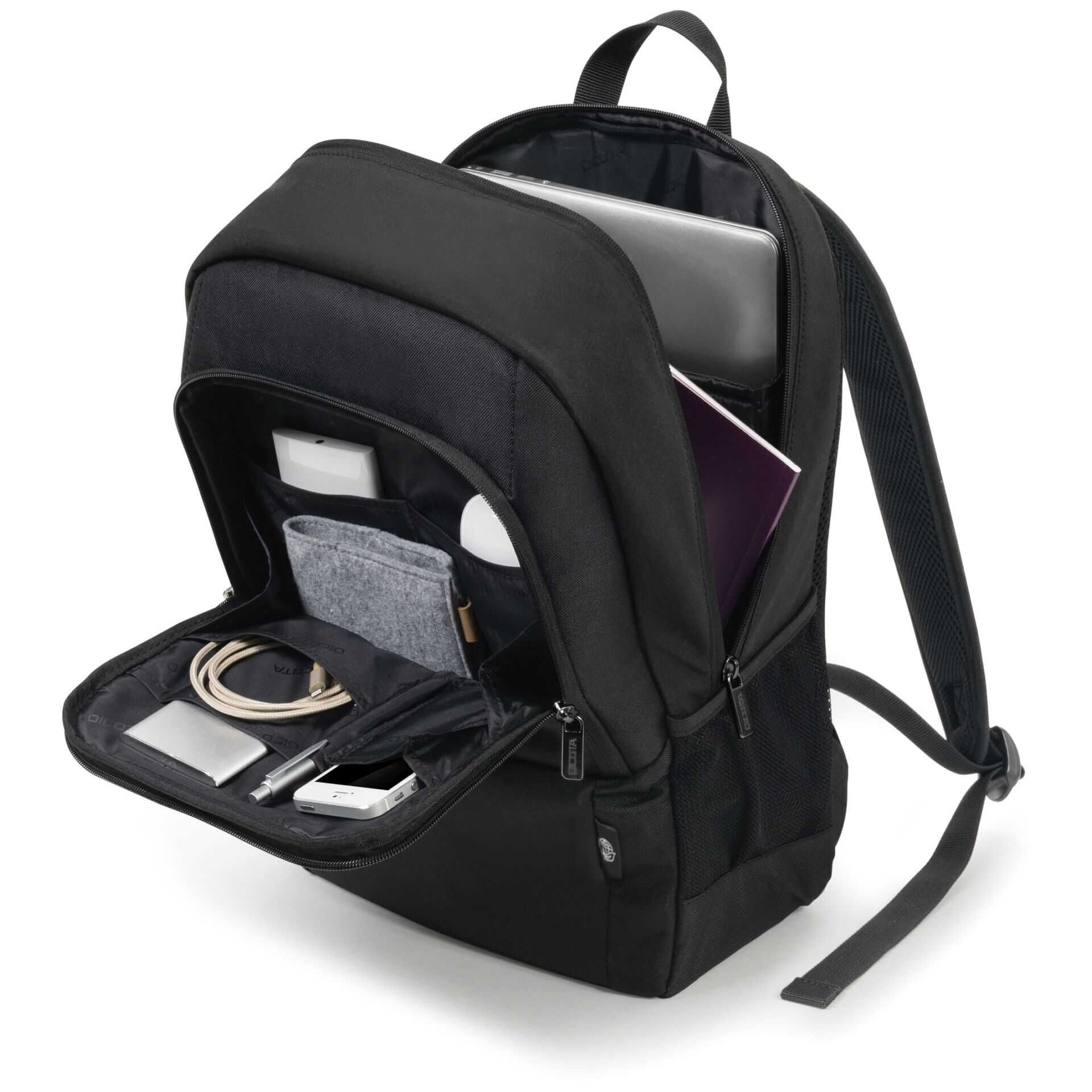 DICOTA Laptop Backpack Eco BASE 15-17.3  black