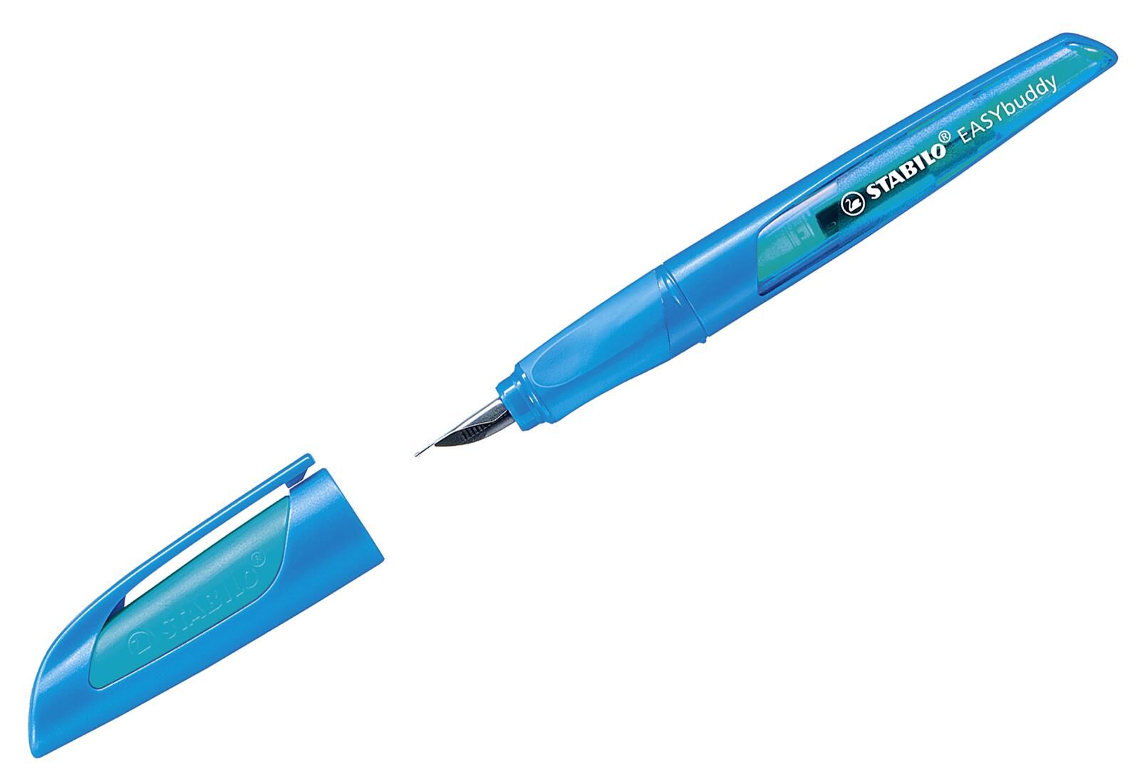 STABILO Füller EASYbuddy M dunkelblau/hellblau