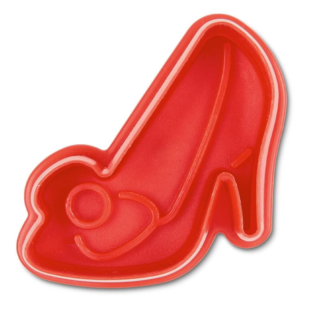 Städter Schuh / Pumps 6 cm Rot