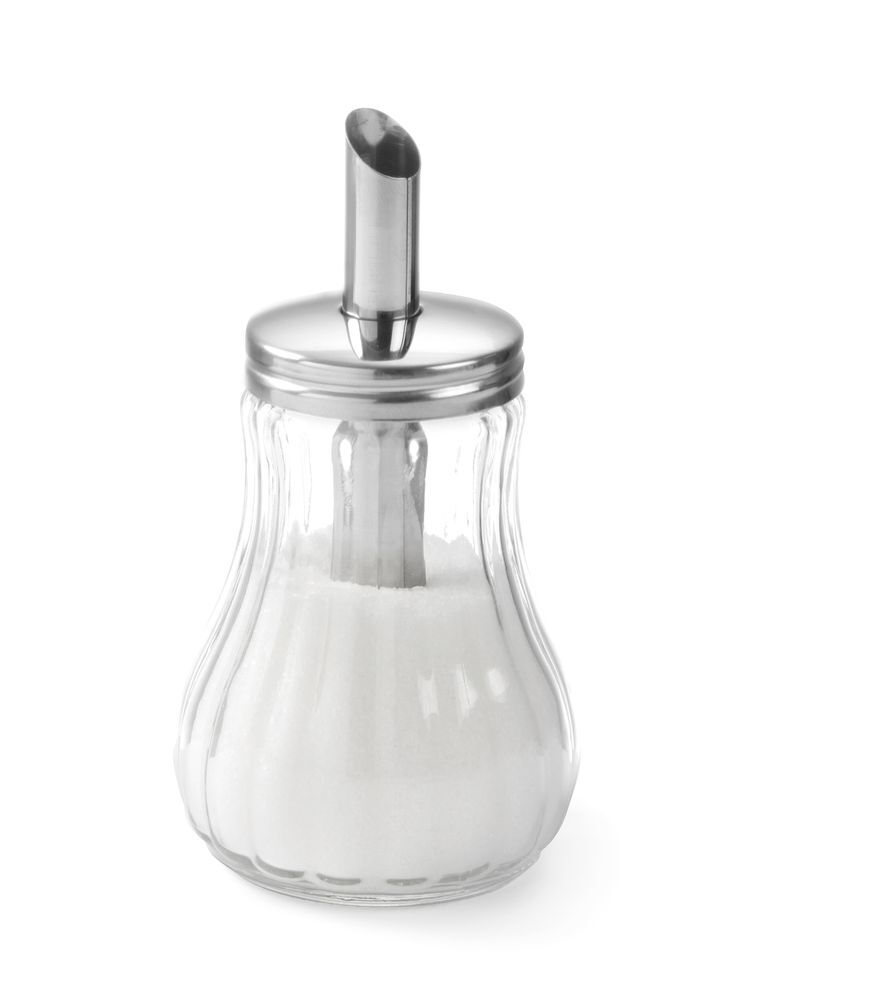 HENDI Zuckerstreuer, 0,2L, ⌀80x(H)140mm