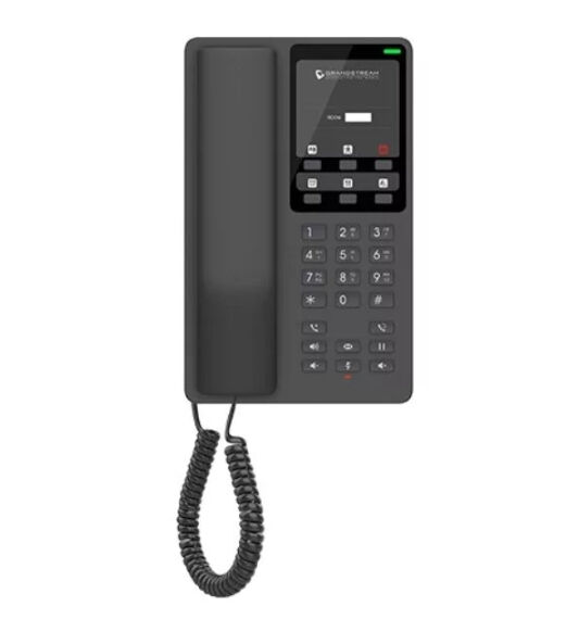 Grandstream GHP621W, IP-Telefon, Schwarz, Kabelgebundenes Mobilteil, 2 Zeilen, LCD, Gigabit Ethernet