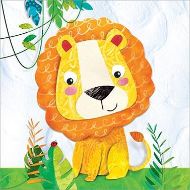 PPD Happy Lion 33x33 cm