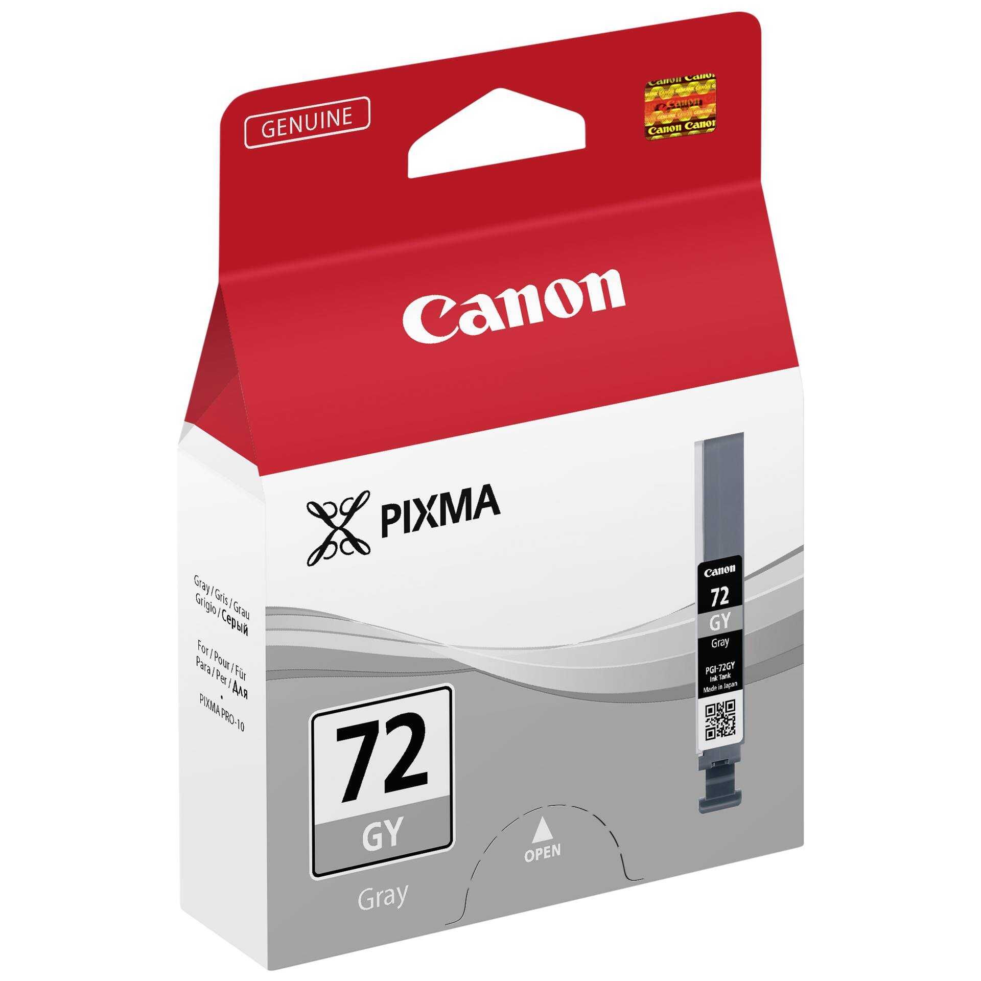 Canon PGI-72GY - 14 ml - Grau - original - Tintenbehälter - für PIXMA PRO-10, PRO-10S; PIXUS PRO-10