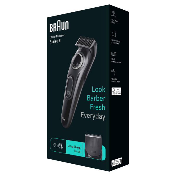 Braun BeardTrimmer BT3410