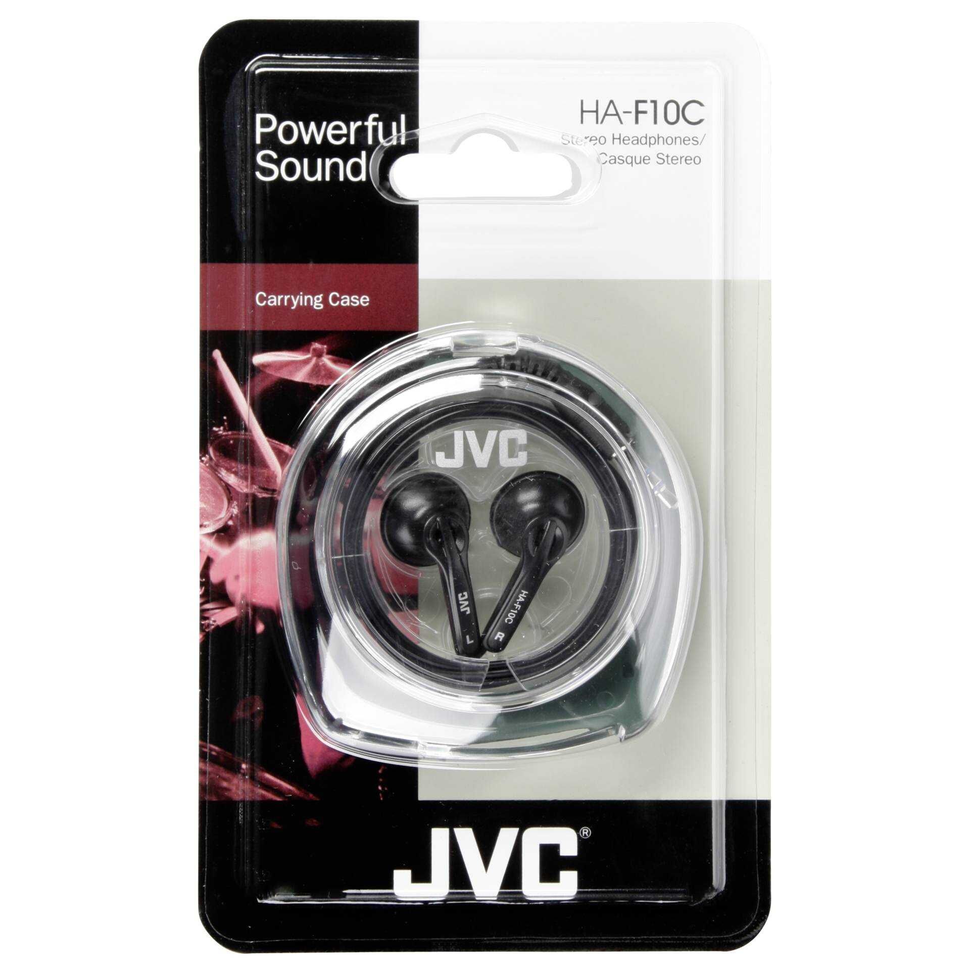 JVC HA-F10C - Kopfhörer - Ohrstöpsel - kabelgebunden - 3,5 mm Stecker