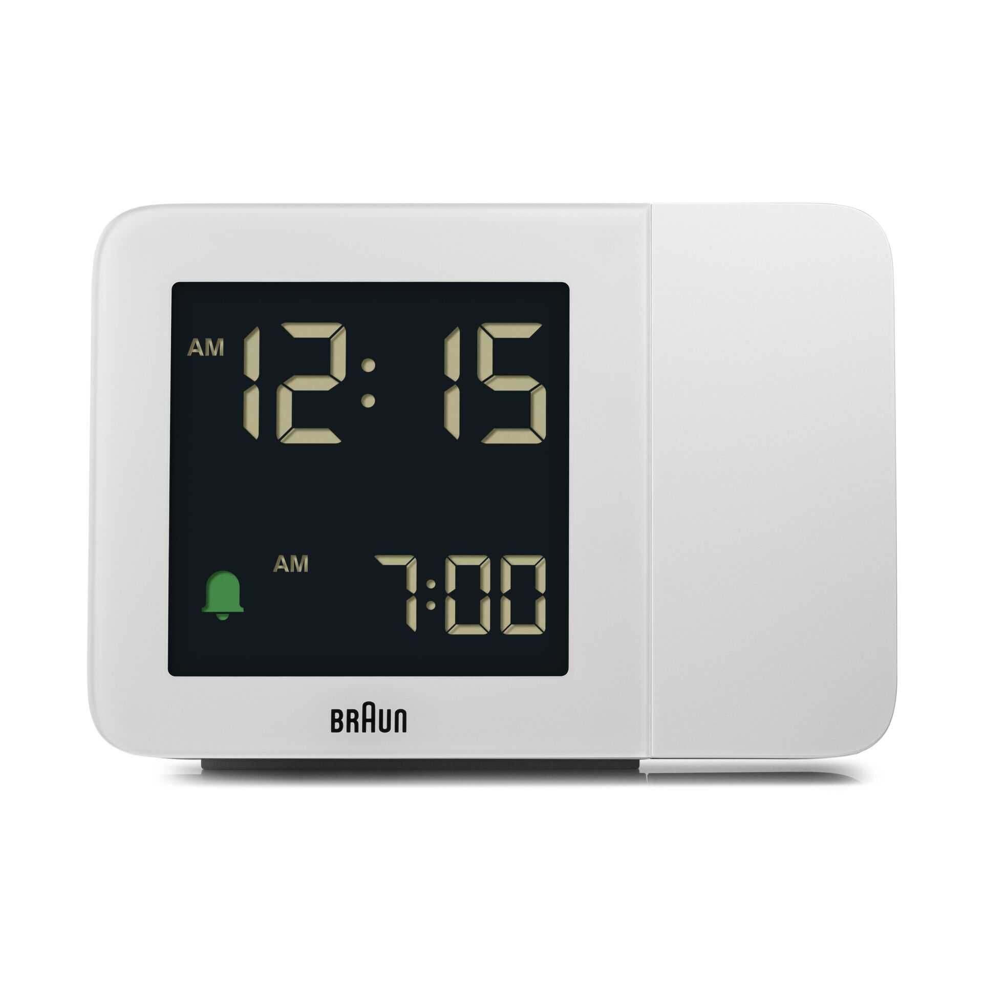 Braun BC 015 W-DCF Funk Projektionswecker weiß