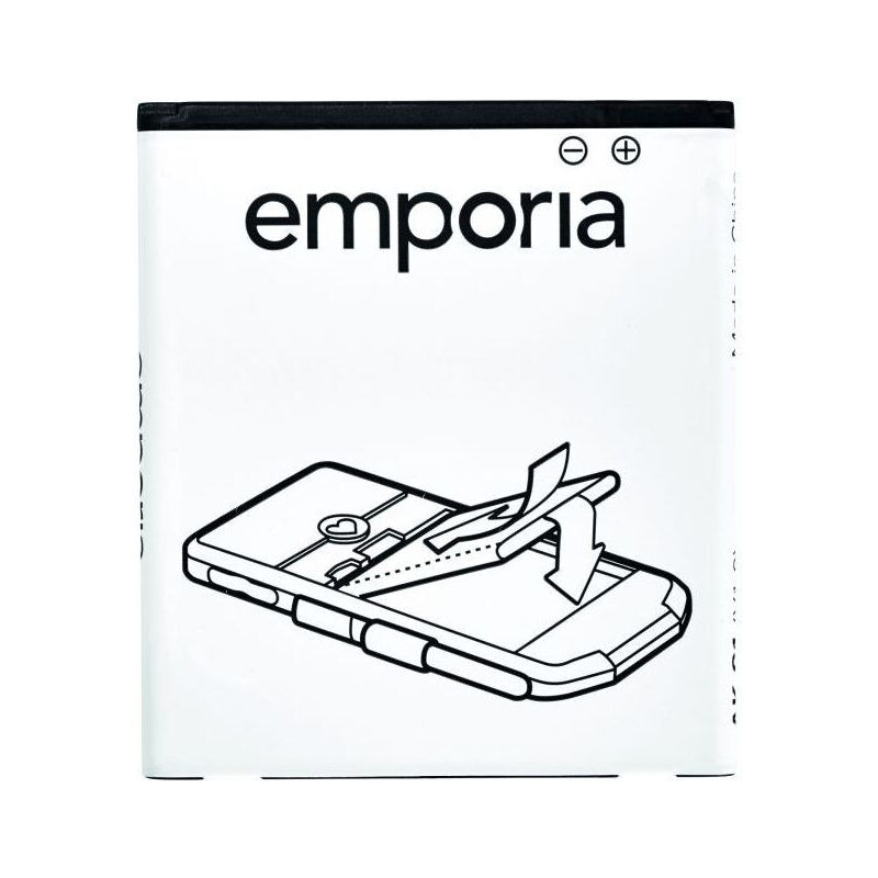 Emporia Akku Emporia SIMPLICITY 4G V27 (schwarz)