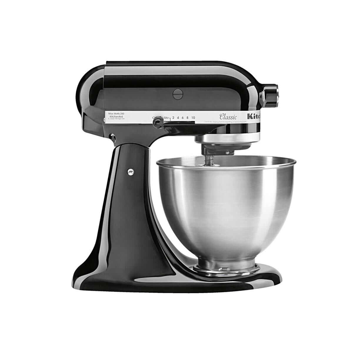 KITCHEN AID Küchenmaschine 5K45SSEOB 4,30 Liter Schüssel 250 W schwarz