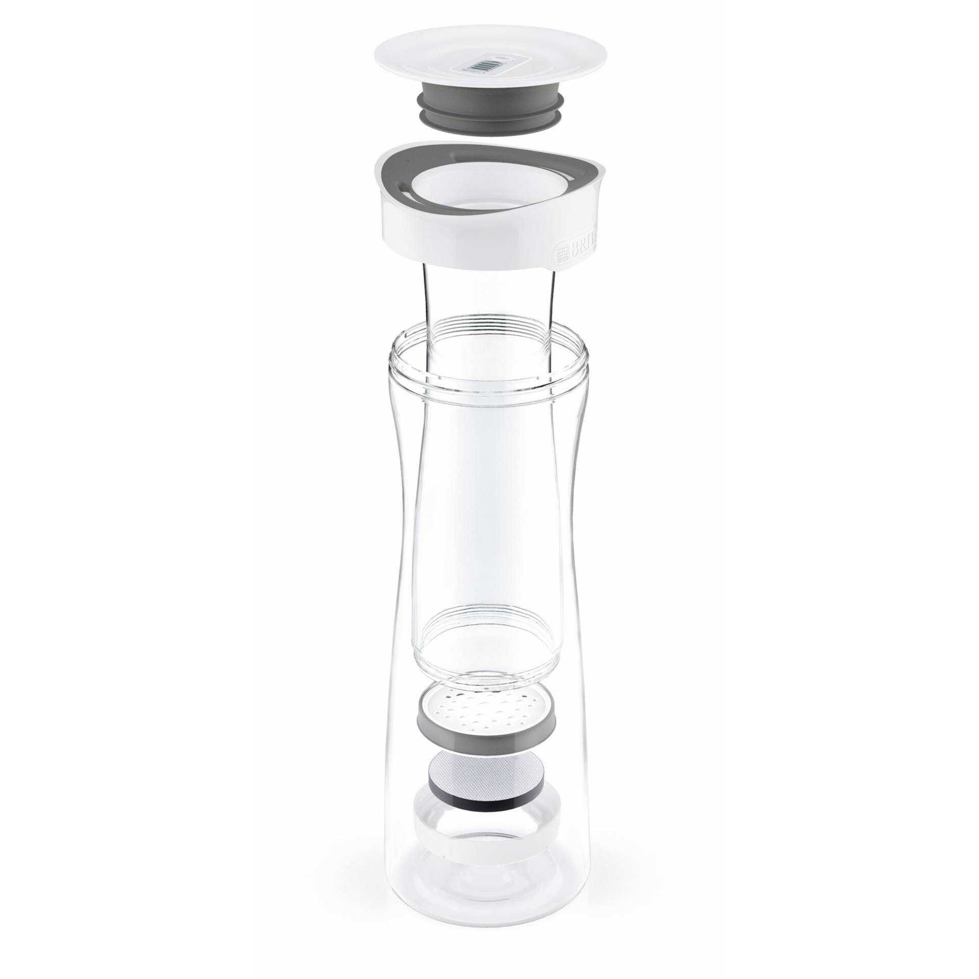 BRITA Filterkaraffe Fill & Serve 1,3 l white-graphit