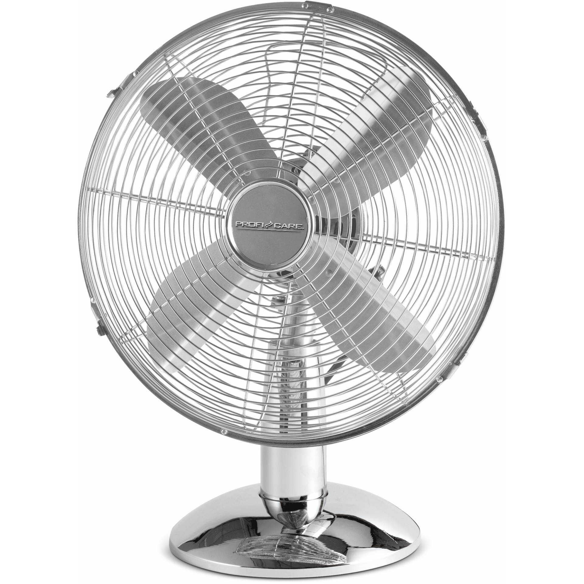 ProfiCare VL 3062 M inox   25 cm Metall Tisch-Ventilator
